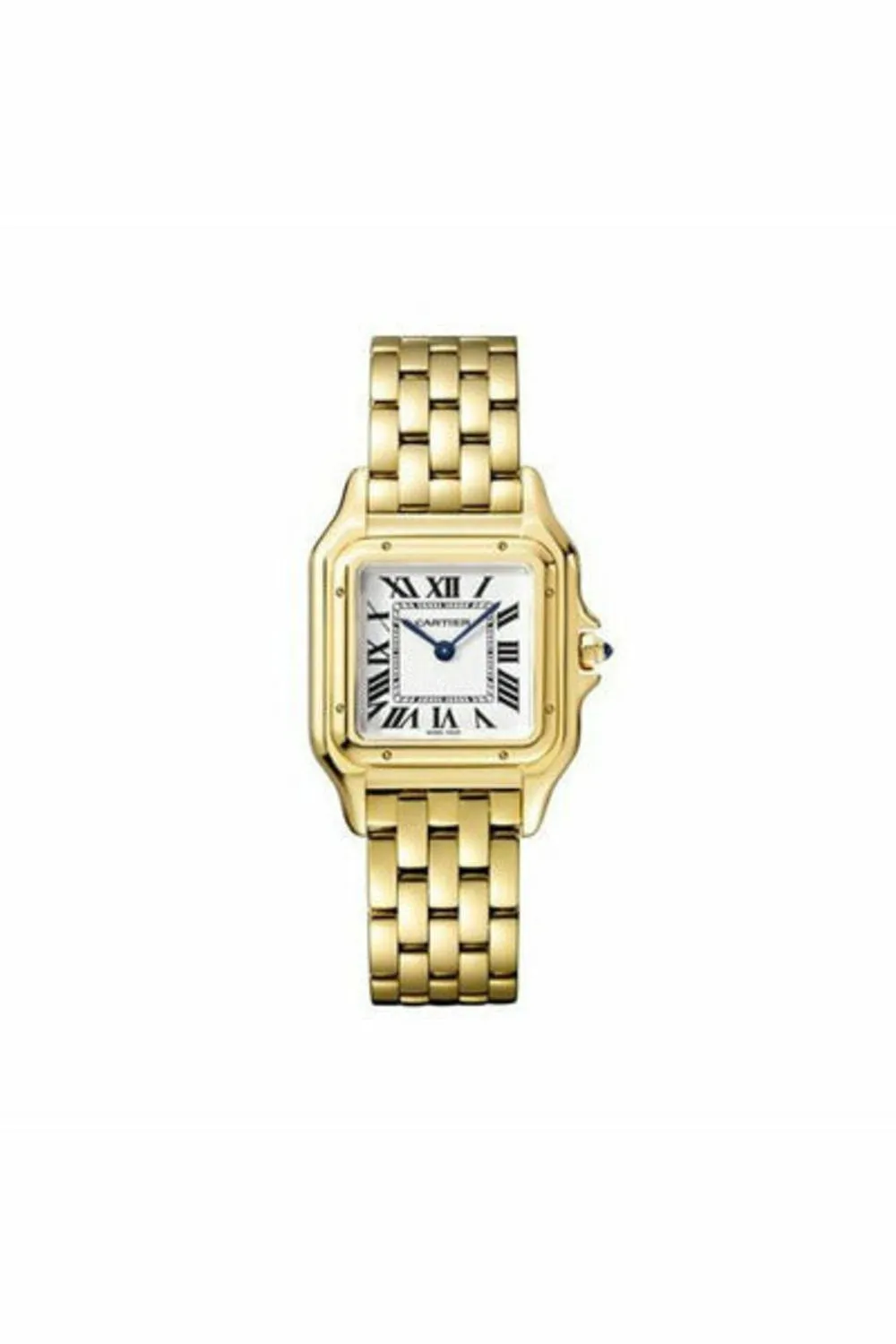 cartier panthere de cartier 27mm x 37mm 18kt yellow gold ladies watch