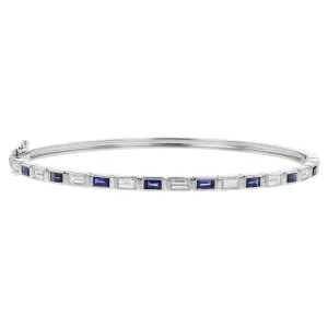 Thin Baguette Bangle